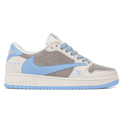 LV x Travis Scott x Nike Air Jordan 1 Low OG SP Sneakers