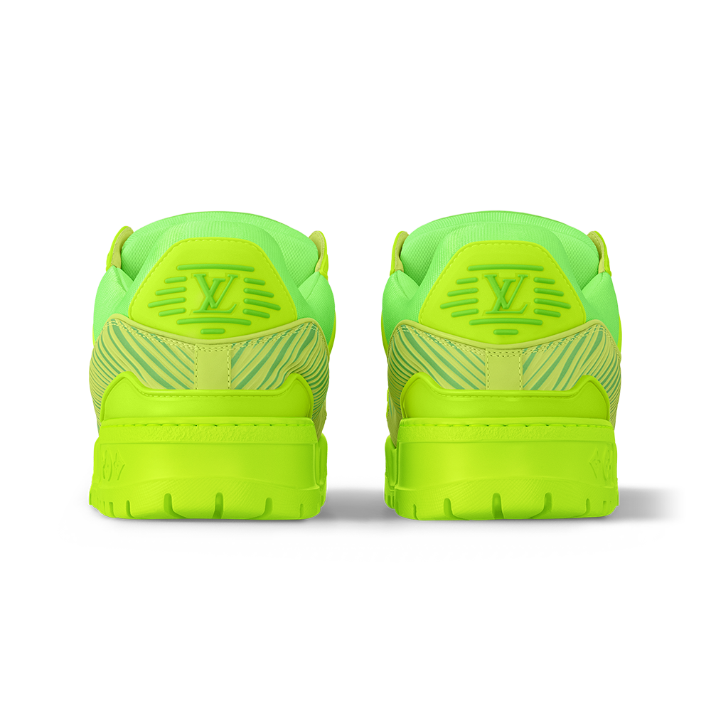 Louis Vuitton x Park Seo-Bo - LV Maxi Trainer Calf Leather Green