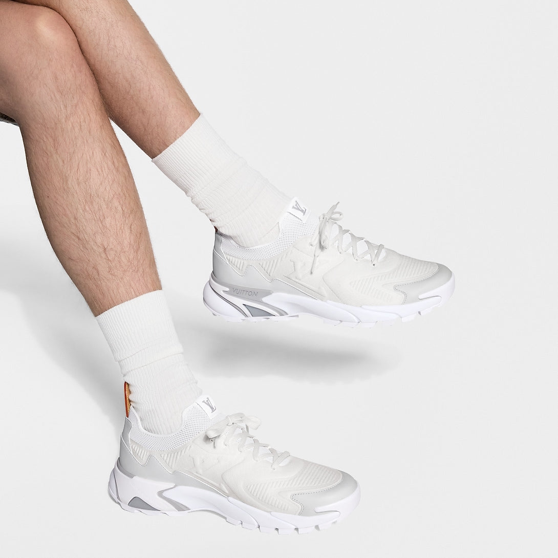 LV Tatic Knit Sneaker White