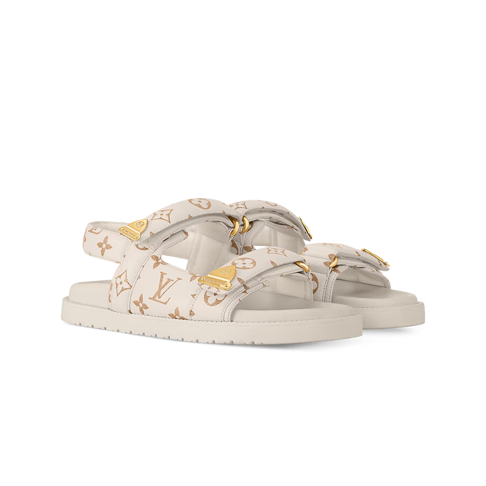 Louis Vuitton LV Sunset Sandals ‘Dune Beige’