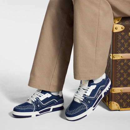 LV Trainer Sneaker Revisited This Season In Monogram
